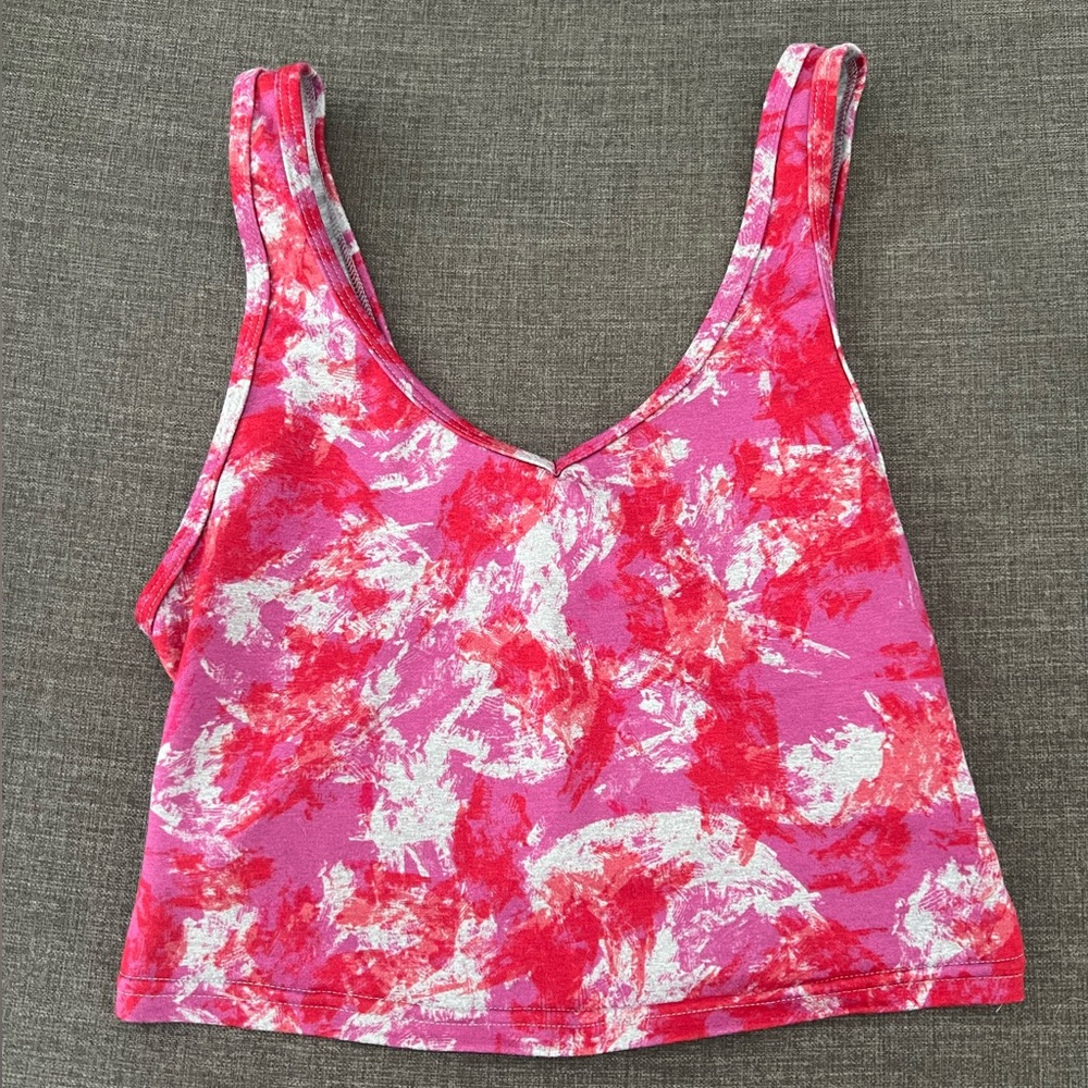Fleo Wrap Crop Tank - Fitted
